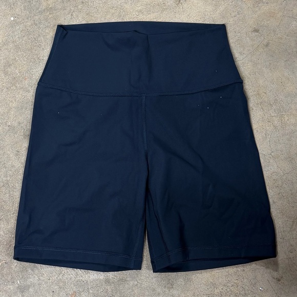 Crz Yoga Nakedfeel Origin Yoga Shorts 6'' Navy Medium 8 10 - Picture 3 of 4